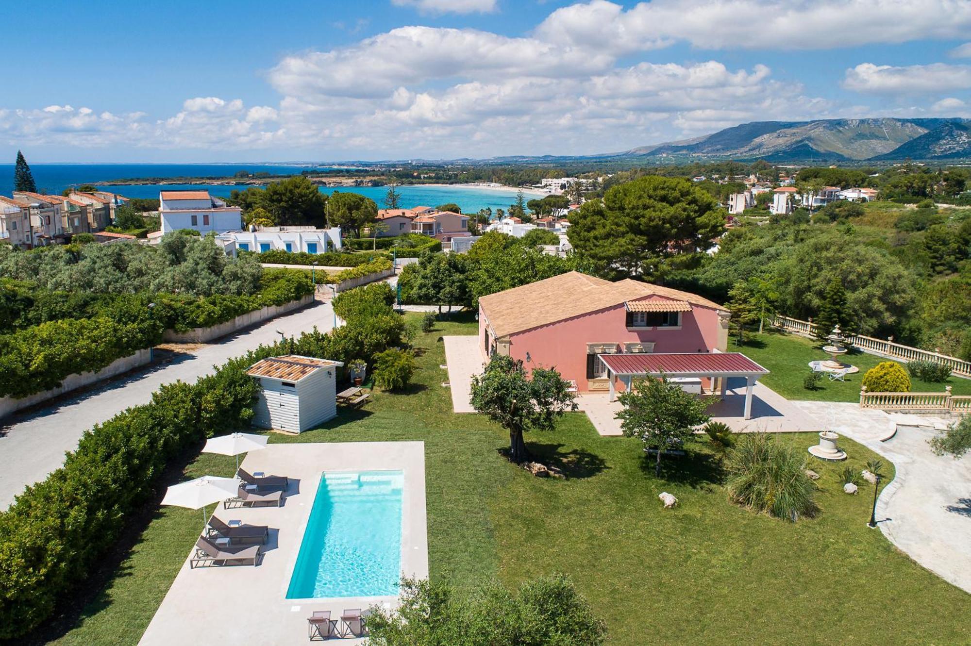 Gira Sole Villa Fontane Bianche Exterior foto